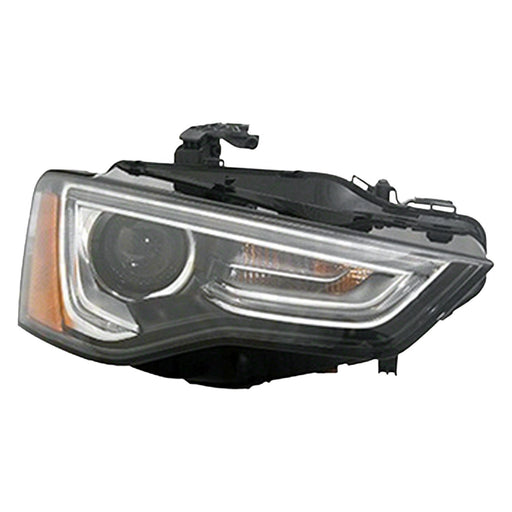 2012-2017 Audi A4/A5 Quattro/S4/S5 Passenger Side Headlight Assembly Xenon W/O Curve Lighting From 5-9-12 Composite Convertible - AU2503181-Partify-Painted-Replacement-Body-Parts