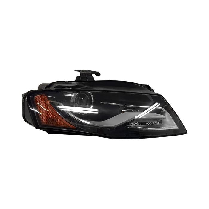 2012 Audi A4/S4 Passenger Side Headlight Assembly Xenon To 5-9-12 Composite - AU2503186-Partify-Painted-Replacement-Body-Parts