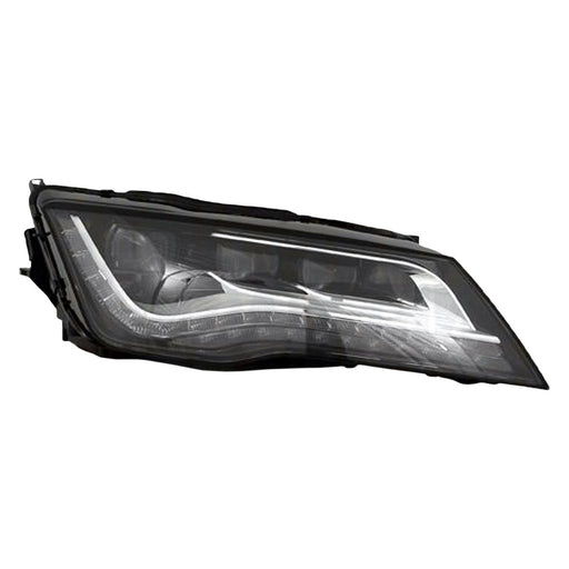 2012-2015 Audi A7 Quattro/S7 Passenger Side Headlight Assembly Led Composite - AU2503189-Partify-Painted-Replacement-Body-Parts