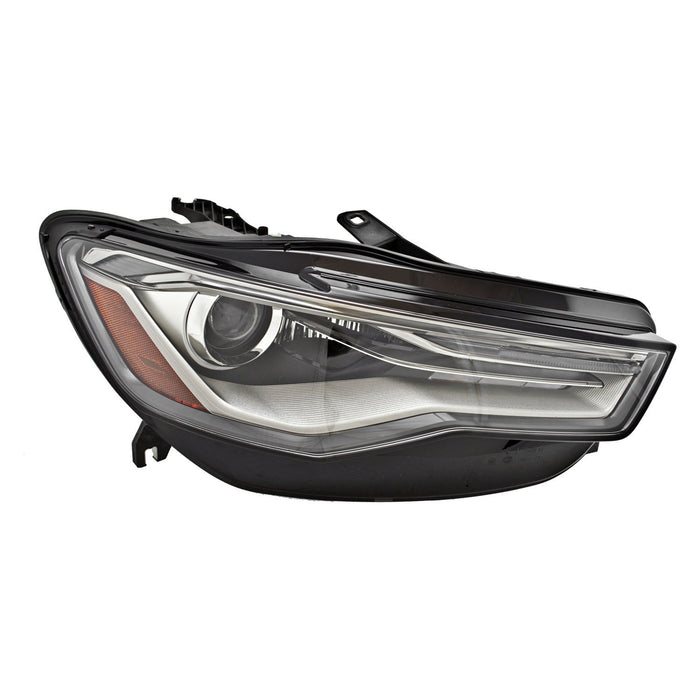 2016-2018 Audi A6/S6 Passenger Side Headlight Assembly Hid W/Auto Level Lamps Composite - AU2503195-Partify-Painted-Replacement-Body-Parts