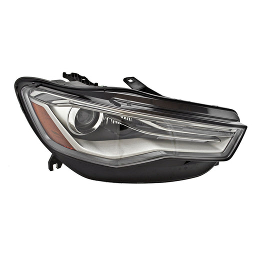 2016-2018 Audi A6/S6 Passenger Side Headlight Assembly Hid W/Auto Level Lamps Composite - AU2503195-Partify-Painted-Replacement-Body-Parts