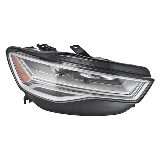 2016-2018 Audi A6/S6 Passenger Side Headlight Assembly Led W/O Matrix Lighting Composite - AU2503196-Partify-Painted-Replacement-Body-Parts
