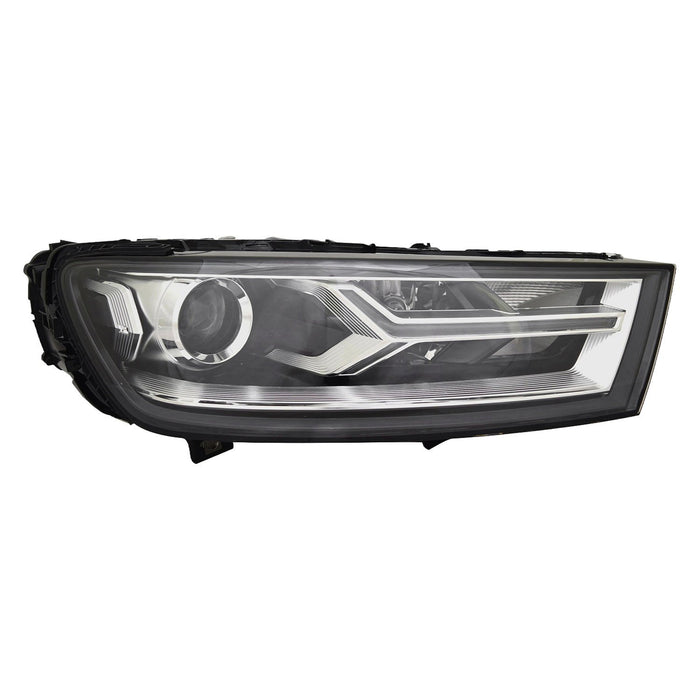 2017-2019 Audi Q7 Passenger Side Headlight Assembly Xenon Composite - AU2503201-Partify-Painted-Replacement-Body-Parts