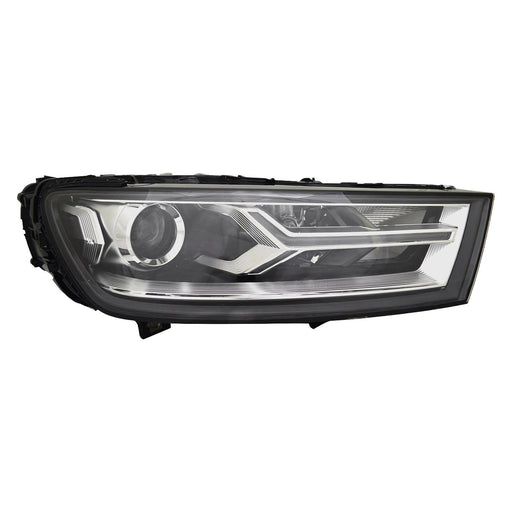 2017-2019 Audi Q7 Passenger Side Headlight Assembly Xenon Composite - AU2503201-Partify-Painted-Replacement-Body-Parts