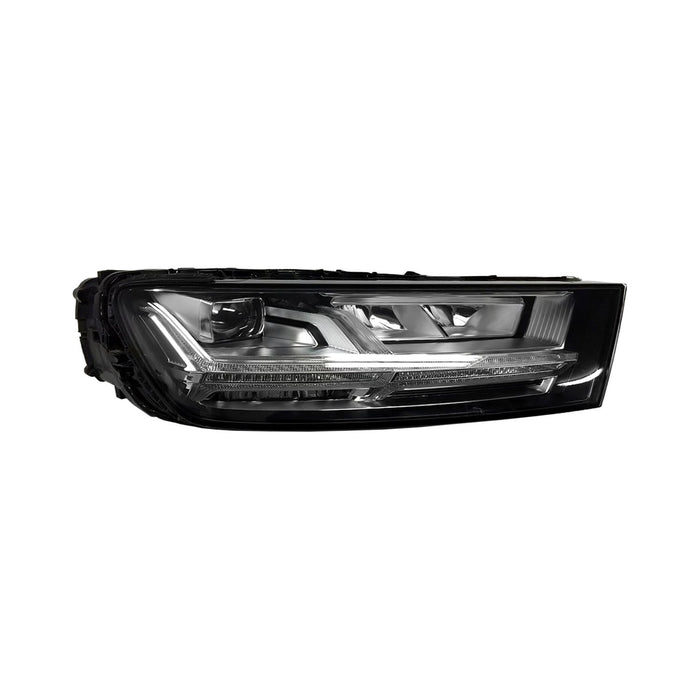 2017-2019 Audi Q7 Passenger Side Headlight Assembly Led Composite - AU2503202-Partify-Painted-Replacement-Body-Parts