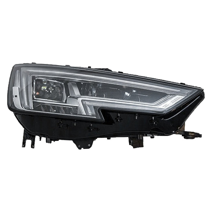 2017-2019 Audi A4/A4 allroad/S4 Passenger Side Headlight Assembly Led Composite - AU2503204-Partify-Painted-Replacement-Body-Parts