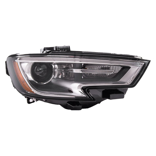 2017-2020 Audi A3/S3 Passenger Side Headlight Assembly Xenon Composite Convertible/Sedan - AU2503207-Partify-Painted-Replacement-Body-Parts