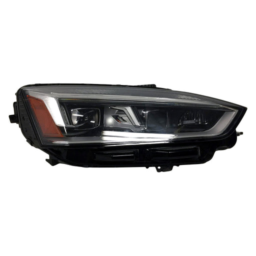 2018-2020 Audi A5 Quattro Passenger Side Headlight Assembly Led Composite Convertible/Coupe - AU2503212-Partify-Painted-Replacement-Body-Parts