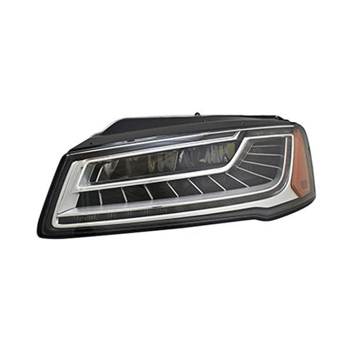 2015-2018 Audi A8 Quattro/S8 Driver Side Headlight Lens Housing Led W/O Matrix Lighting - AU2518109-Partify-Painted-Replacement-Body-Parts