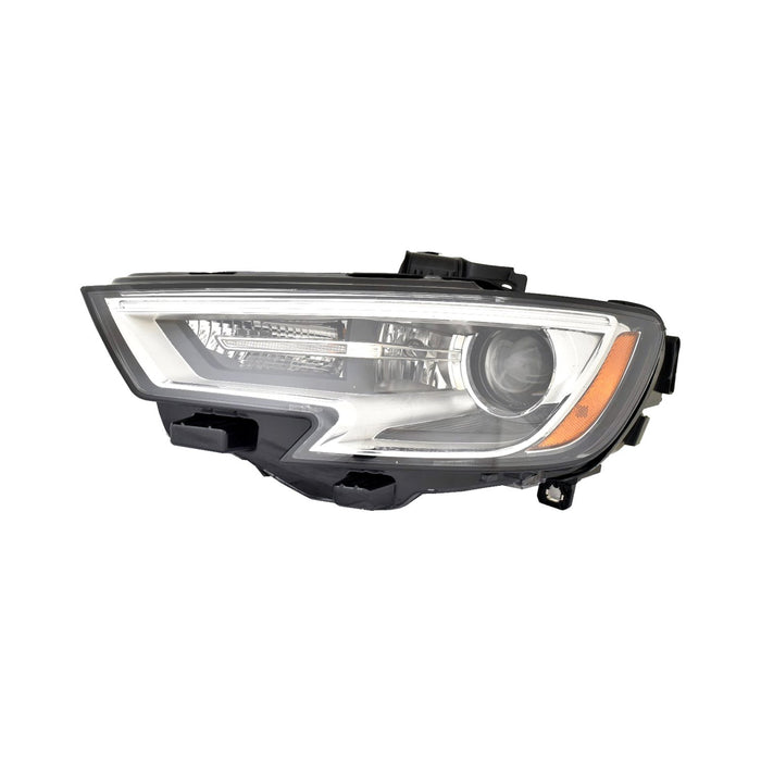 2017-2018 Audi A3 Sportback e-tron Driver Side Headlight Lens Housing Hid - AU2518112-Partify-Painted-Replacement-Body-Parts