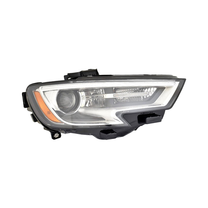 2017-2018 Audi A3 Sportback e-tron Passenger Side Headlight Lens Housing Hid - AU2519112-Partify-Painted-Replacement-Body-Parts