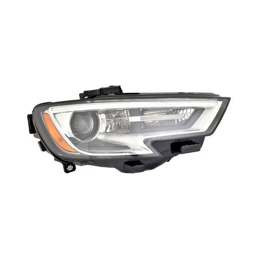 2017-2018 Audi A3 Sportback e-tron Passenger Side Headlight Lens Housing Hid - AU2519112-Partify-Painted-Replacement-Body-Parts