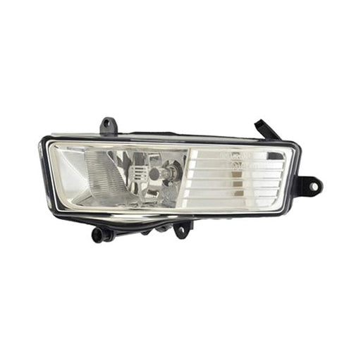 2009-2011 Audi A6 Quattro Passenger Side Fog Light Assembly Halogen Rectangular - AU2593125-Partify-Painted-Replacement-Body-Parts