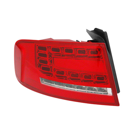 2009-2012 Audi A4/S4 Driver Side Tail Light Assembly Led Type Outer Sedan - AU2804104-Partify-Painted-Replacement-Body-Parts