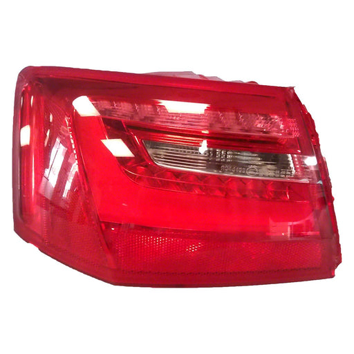 2012-2015 Audi A6/S6 Driver Side Tail Light Assembly Led Outer - AU2804114-Partify-Painted-Replacement-Body-Parts