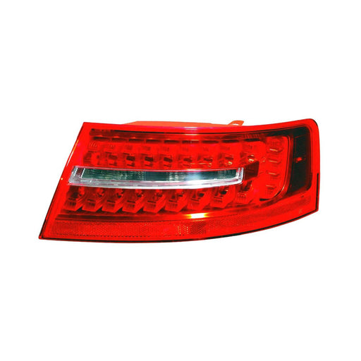 2009-2011 Audi A6 Passenger Side Tail Light Assembly Lens/Housing Only Outer Sedan - AU2805108-Partify-Painted-Replacement-Body-Parts