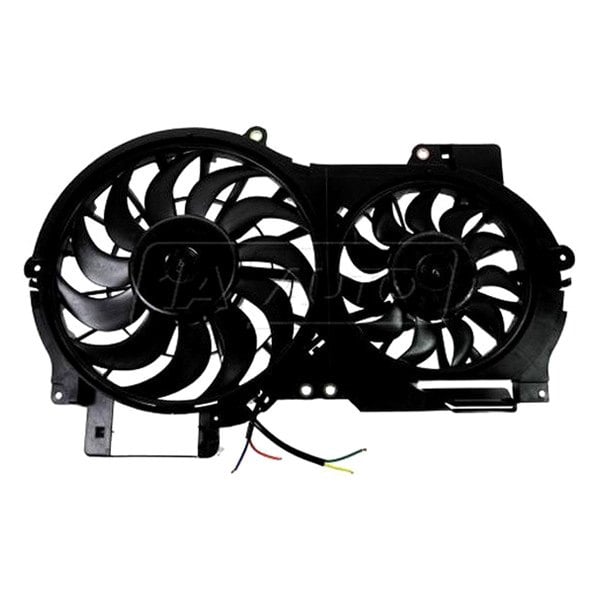 2006-2011 Audi A6 Passenger Side Engine Cooling Fan Assembly 3.2L V6 - AU3117105-Partify-Painted-Replacement-Body-Parts