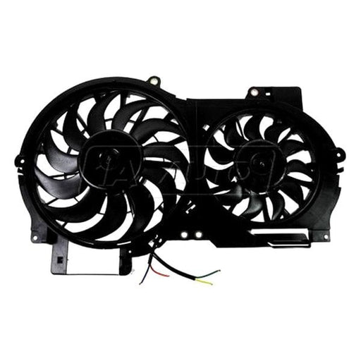 2006-2011 Audi A6 Passenger Side Engine Cooling Fan Assembly 3.2L V6 - AU3117105-Partify-Painted-Replacement-Body-Parts