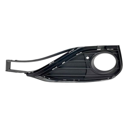 2014-2017 BMW 428i/428i Gran Coupe/428i xDrive/430i/430i Gran Coupe/430i xDrive/435i/435i Gran Coupe/435i xDrive/440i/440i Gran Coupe/440i xDrive Front Driver Side Bumper Insert F32 Sport Line Fog Lamp Bezel Partially Open Grid Convertible/Coupe - BM1038240-Partify-Painted-Replacement-Body-Parts