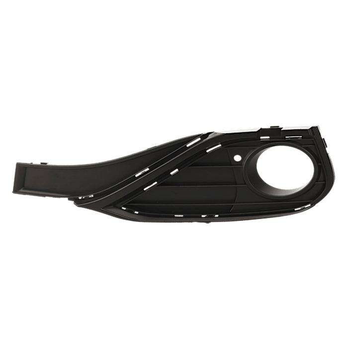 2014-2017 BMW 428i/428i Gran Coupe/428i xDrive/430i/430i Gran Coupe/430i xDrive/435i/435i Gran Coupe/435i xDrive/440i/440i Gran Coupe/440i xDrive Front Driver Side Bumper Insert F32 Sport Line Fog Lamp Bezel Closed Grid Convertible/Coupe - BM1038241-Partify-Painted-Replacement-Body-Parts