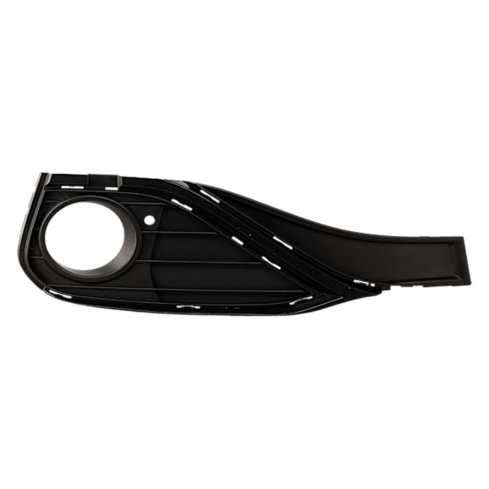 2014-2017 BMW 428i/428i Gran Coupe/428i xDrive/430i/430i Gran Coupe/430i xDrive/435i/435i Gran Coupe/435i xDrive/440i/440i Gran Coupe/440i xDrive Front Passenger Side Bumper Insert F32 Sport Line Fog Lamp Bezel Closed Grid Convertible/Coupe - BM1039241-Partify-Painted-Replacement-Body-Parts