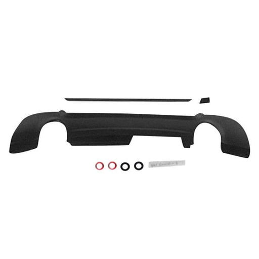 2007-2013 BMW 328i/335i Rear Bumper Valance/Grille Kit E92/E93 W/M Pkg Matte Panel 2L L4 Turbocharged/3L L6 Turbocharged Convertible/Coupe - BM1195103-Partify-Painted-Replacement-Body-Parts
