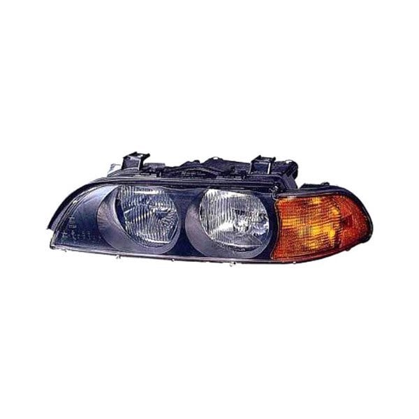 1998-2000 BMW 528i/540i Driver Side Headlight Assembly From 3/98 Halogen Composite - BM2502118-Partify-Painted-Replacement-Body-Parts