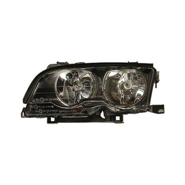 2002-2006 BMW M3 Driver Side Headlight Assembly W/Halogen Lamps To 3/03 Composite Convertible/Coupe - BM2502123-Partify-Painted-Replacement-Body-Parts