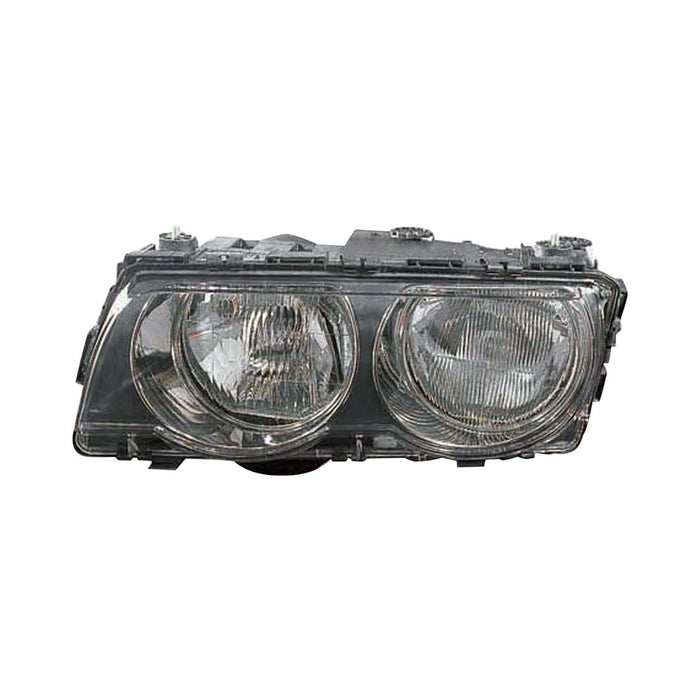 1999-2001 BMW 740i/750iL Driver Side Headlight Assembly Halogen W/Bright Bezel Composite - BM2502129-Partify-Painted-Replacement-Body-Parts