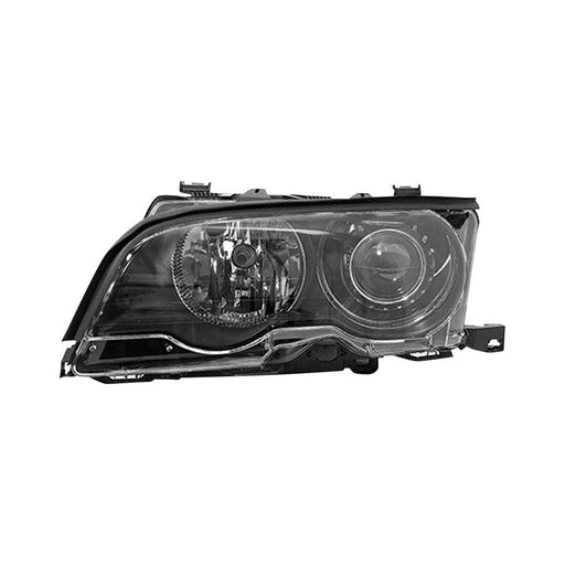 2002-2003 BMW 330Ci Driver Side Headlight Assembly Silver To 3-03 W/Xenon Composite Convertible/Coupe - BM2502136-Partify-Painted-Replacement-Body-Parts