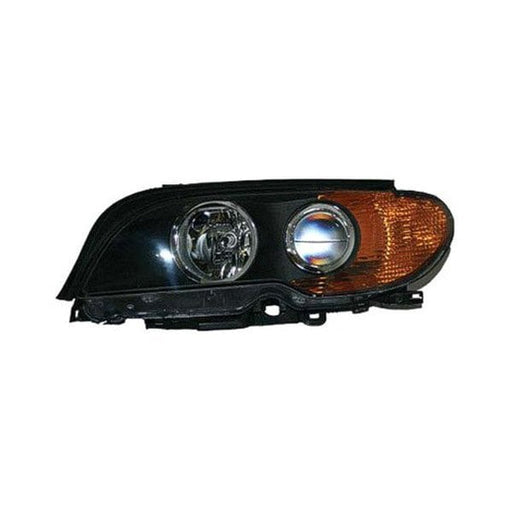 2003-2006 BMW 325Ci/330Ci Driver Side Headlight Assembly W/ Xenon From 3-03 Composite 2 Door Convertible/Coupe - BM2502137-Partify-Painted-Replacement-Body-Parts