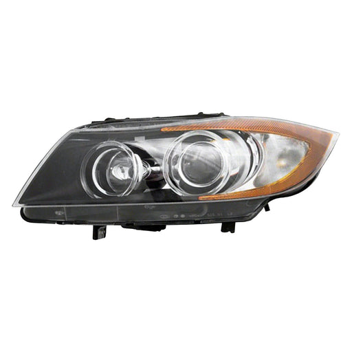 2006-2008 BMW 325i/328i/330i/335i Driver Side Headlight Assembly W/Xenon W/Auto Adjust Composite - BM2502140-Partify-Painted-Replacement-Body-Parts