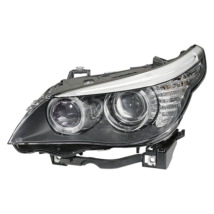 2008-2010 BMW 528i/535i/550i Driver Side Headlight Assembly W/Halogen Composite - BM2502142-Partify-Painted-Replacement-Body-Parts