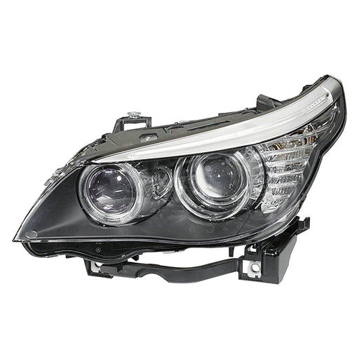 2008-2010 BMW 528i/535i/550i Driver Side Headlight Assembly W/Halogen Composite - BM2502142-Partify-Painted-Replacement-Body-Parts