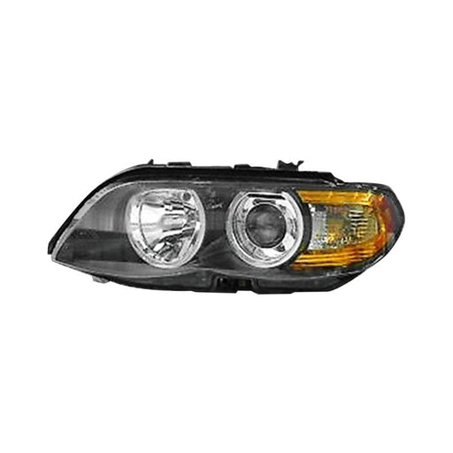 2004-2006 BMW X5 Driver Side Headlight Assembly Xenon W/Auto H/Lamp Control W/White Turn Indicator Composite - BM2502149-Partify-Painted-Replacement-Body-Parts