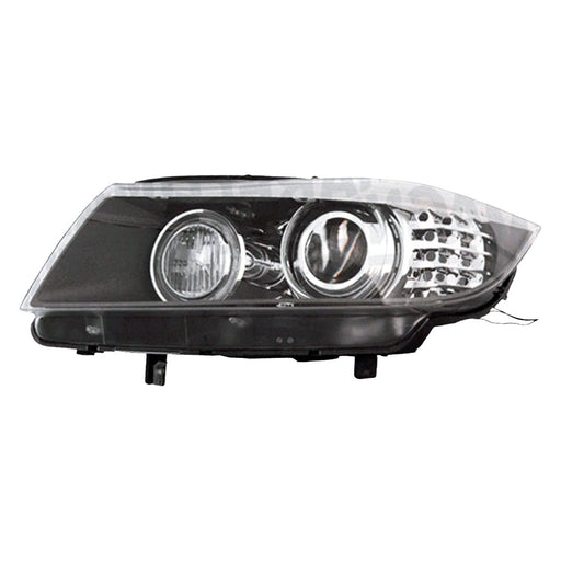 2009-2011 BMW 328i/335i/M3 Driver Side Headlight Assembly E90/E91 Xenon W/Adaptive Headlamps Composite Sedan/Wagon - BM2502154-Partify-Painted-Replacement-Body-Parts
