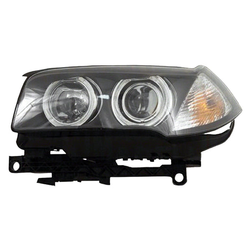 2007-2010 BMW X3 Driver Side Headlight Assembly Xenon W/O Auto Light Control Composite - BM2502157-Partify-Painted-Replacement-Body-Parts