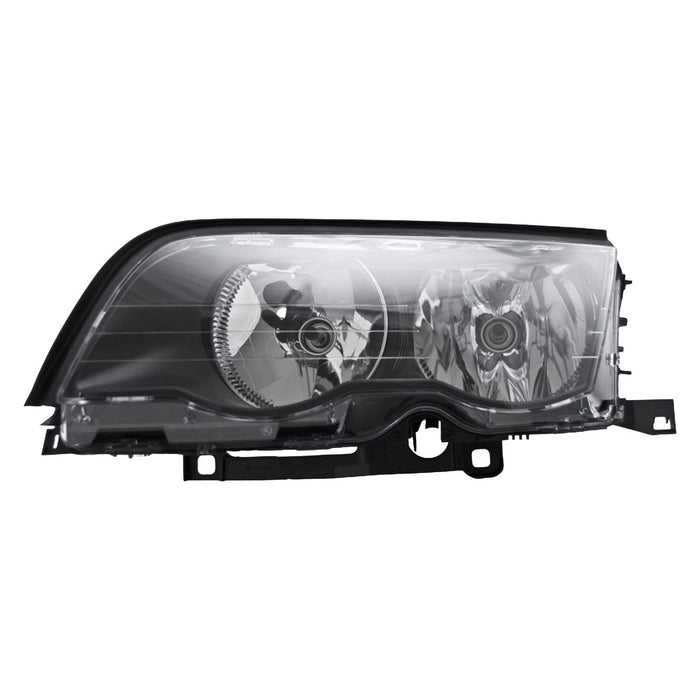1999-2001 BMW 320i/323i/325i/328i Driver Side Headlight Assembly Halogen Zkw Brand Composite Sedan/Wagon - BM2502159-Partify-Painted-Replacement-Body-Parts