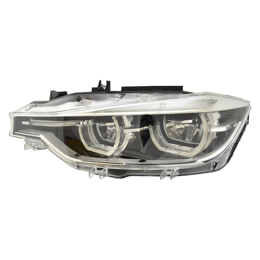 2016-2018 BMW 320i/328d/328d xDrive/328i/328i xDrive/330e/330i/330i xDrive/340i/340i xDrive Driver Side Headlight Assembly F30 Led W/O Adaptive Headlamps Composite Sedan/Wagon - BM2502187-Partify-Painted-Replacement-Body-Parts