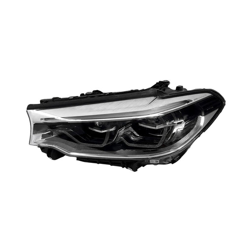 2017-2020 BMW 530e/530i/540i Driver Side Headlight Assembly G30 Adaptive Full Led Headlamps Composite Sedan - BM2502189-Partify-Painted-Replacement-Body-Parts