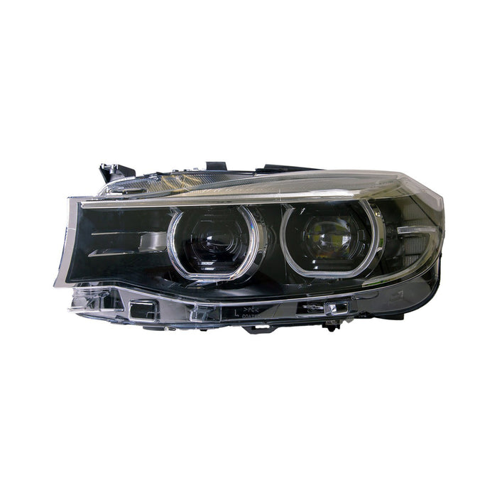 2017-2019 BMW 330i GT xDrive/340i GT xDrive Driver Side Headlight Assembly F34 Led W/O Adaptive Headlamps W/O Control Module Composite - BM2502190-Partify-Painted-Replacement-Body-Parts