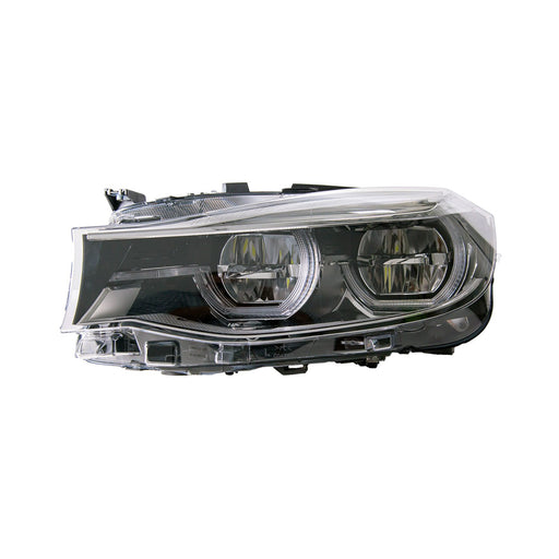 2017-2019 BMW 330i GT xDrive/340i GT xDrive Driver Side Headlight Assembly F34 Led W/Adaptive Headlamps W/O Control Module Composite - BM2502191-Partify-Painted-Replacement-Body-Parts