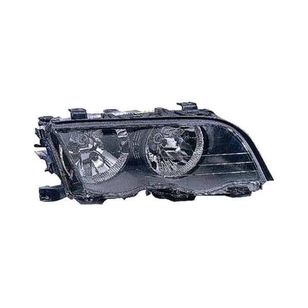 1999-2001 BMW 323i/325i/328i/330i Passenger Side Headlight Assembly W/Halogen Lamps E46 Composite 4 Door Sedan - BM2503102-Partify-Painted-Replacement-Body-Parts