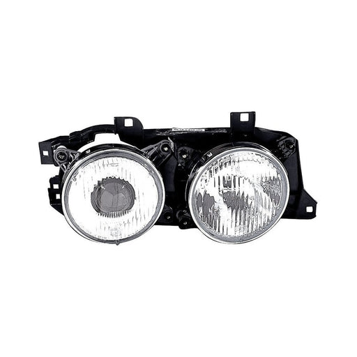 1988-1995 BMW 525i/530i/535i/540i/735i/735iL/750iL Passenger Side Headlight Assembly Composite - BM2503103-Partify-Painted-Replacement-Body-Parts