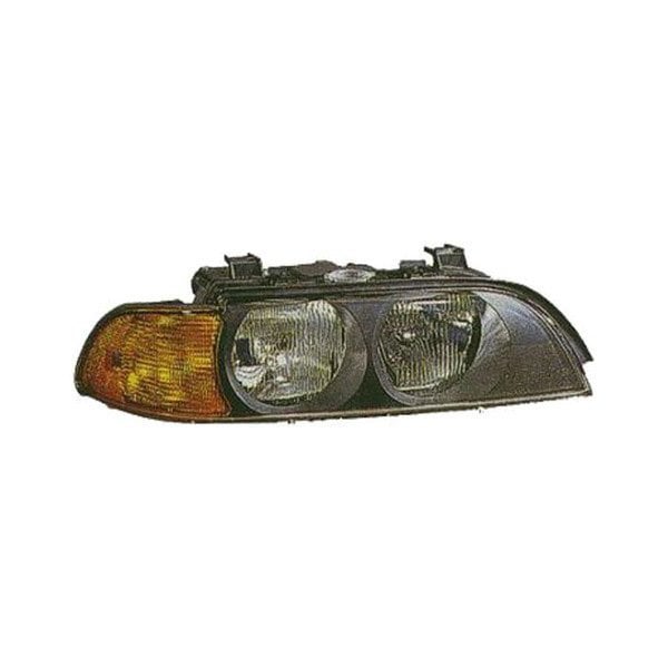 1997-1998 BMW 528i/540i Passenger Side Headlight Assembly Halogen To 3/98 Composite - BM2503108-Partify-Painted-Replacement-Body-Parts