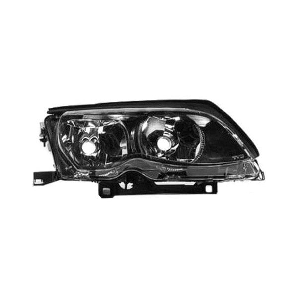 2002-2005 BMW 325i/330i Passenger Side Headlight Assembly W/Halogen Lamps Composite 4 Door Sedan/Wagon - BM2503122-Partify-Painted-Replacement-Body-Parts