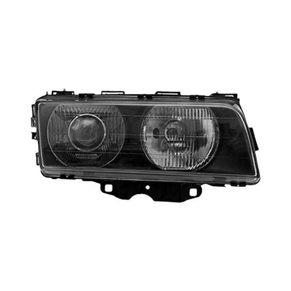 1995-1998 BMW 740i Passenger Side Headlight Assembly Halogen Composite - BM2503130-Partify-Painted-Replacement-Body-Parts