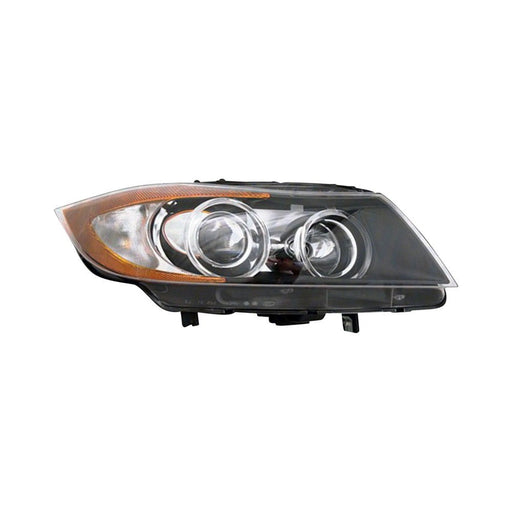 2006-2008 BMW 325i/328i/330i Passenger Side Headlight Assembly Xenon W/O Auto Adjust Composite - BM2503135-Partify-Painted-Replacement-Body-Parts