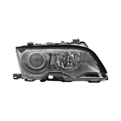 2002-2003 BMW 330Ci Passenger Side Headlight Assembly Silver To 3-03 W/Xenon Composite Convertible/Coupe - BM2503136-Partify-Painted-Replacement-Body-Parts