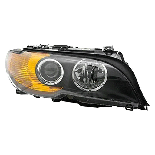 2003-2006 BMW 325Ci/330Ci Passenger Side Headlight Assembly W/ Xenon From 3-03 Composite 2 Door Convertible/Coupe - BM2503137-Partify-Painted-Replacement-Body-Parts